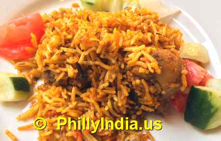 Biryani in Philadelphia image © PhillyIndia.us