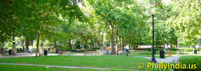 Philadelphia RittenHouse Square Park - © phillyindia.us.