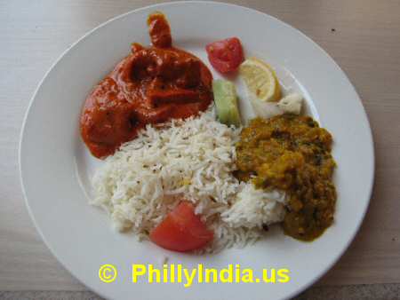 Saffron Chicken Tikka, Dal Makhani